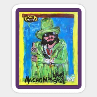 Macho Man Randy Savage Sticker